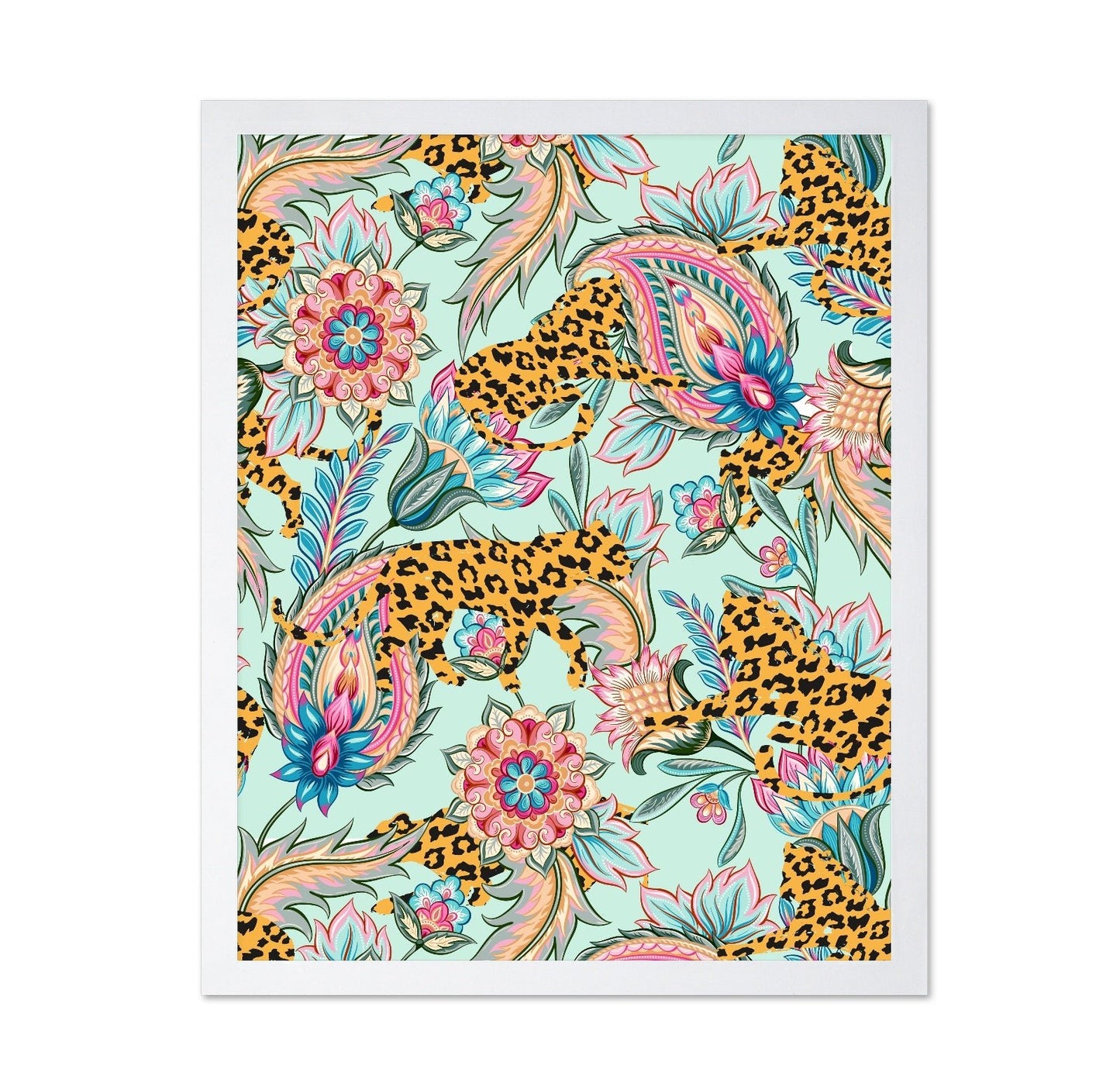 Leopard Floral Pattern No2
