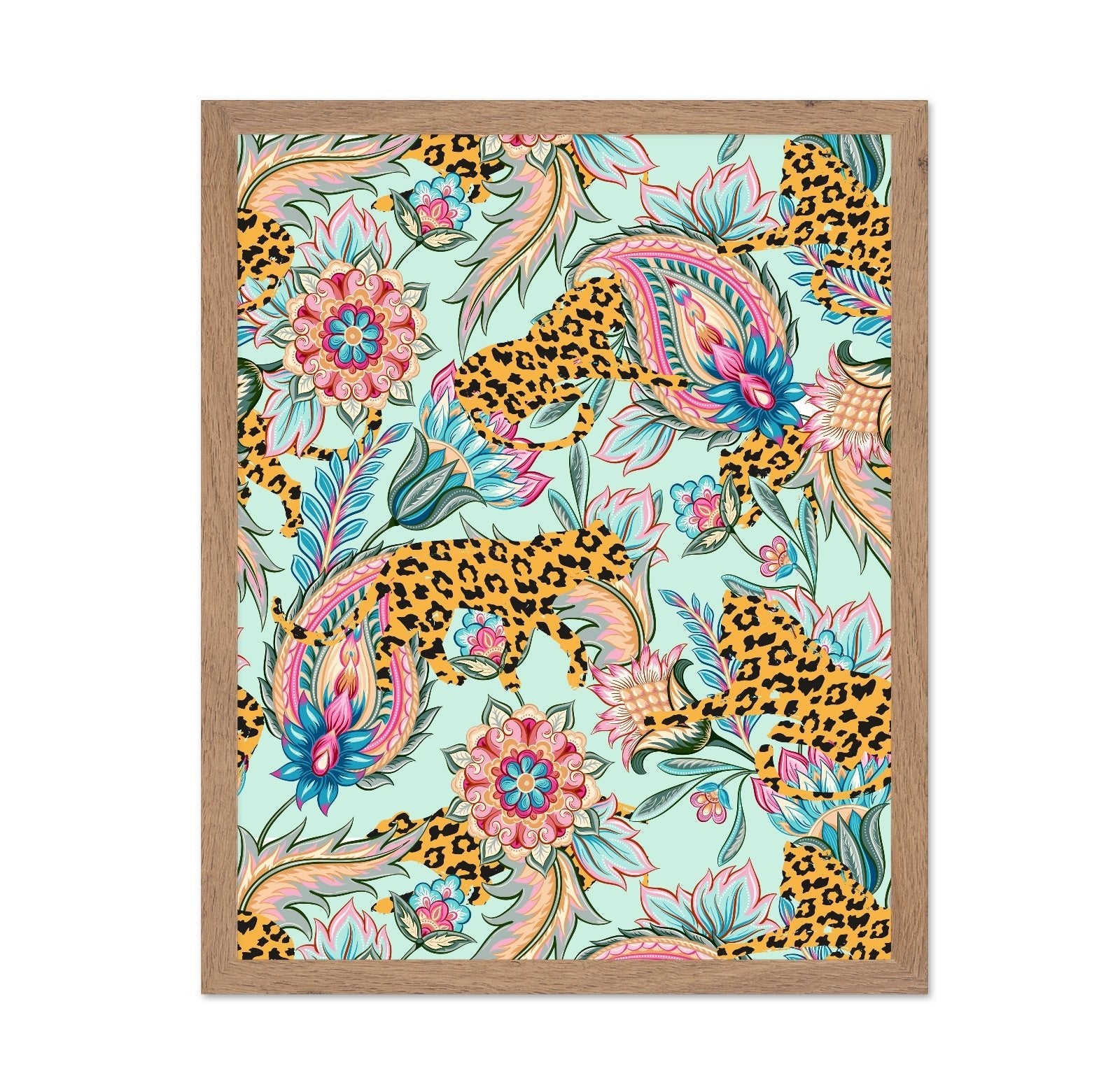 Leopard Floral Pattern No2