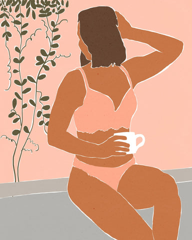 Morning Coffee Woman