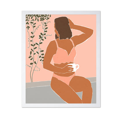 Morning Coffee Woman