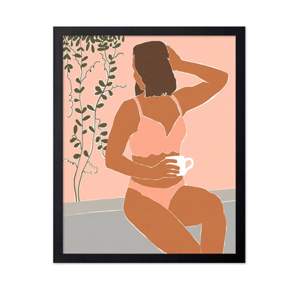 Morning Coffee Woman