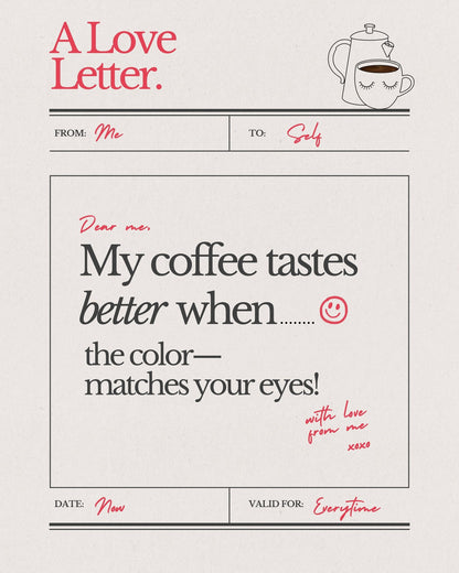 Coffee Love Letter