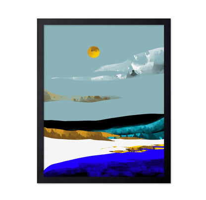 Minimal Desert Sunset