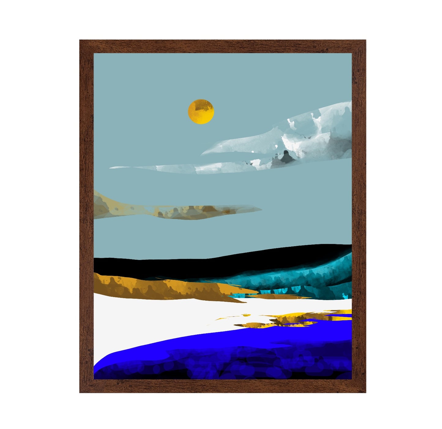 Minimal Desert Sunset