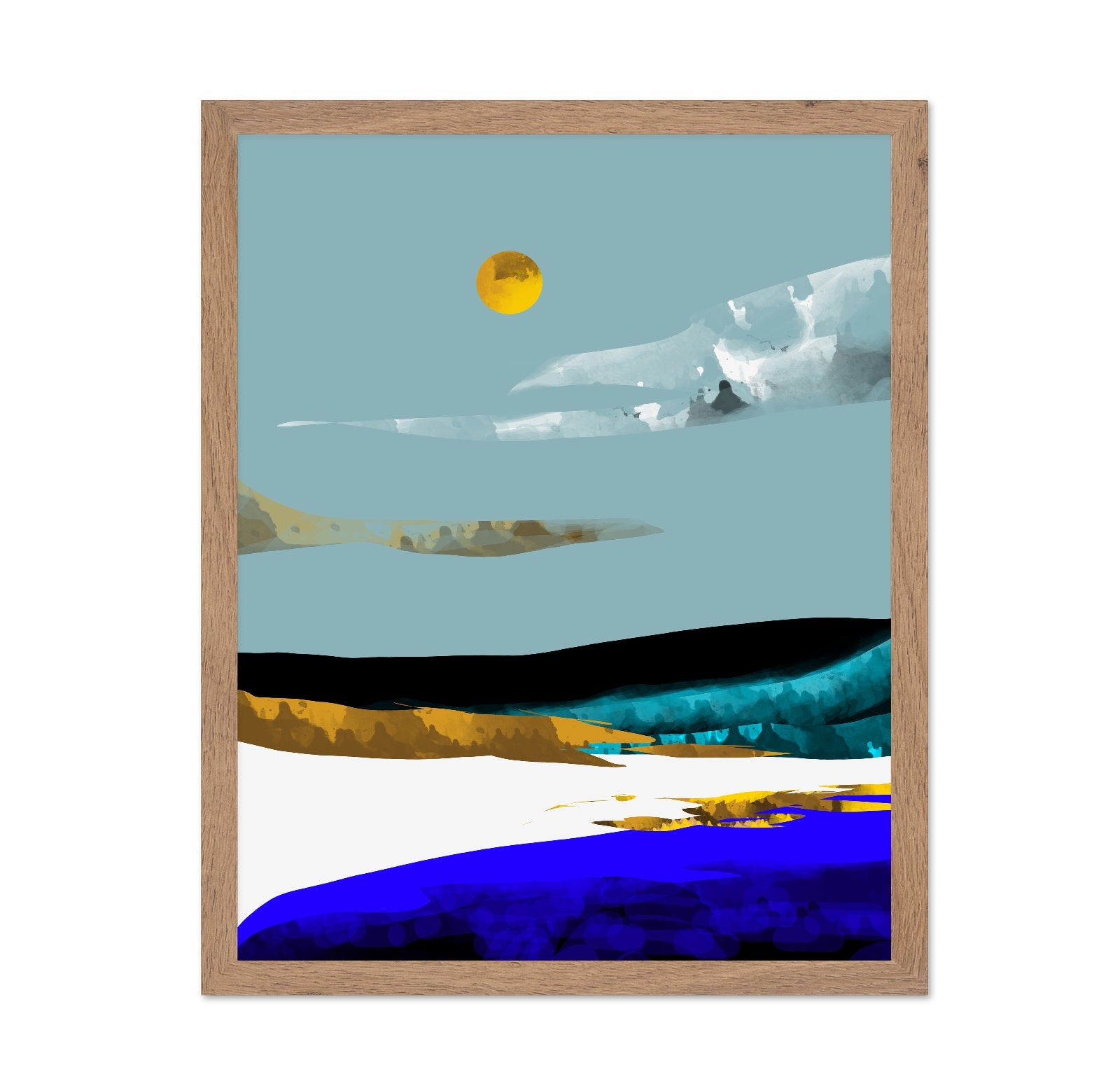 Minimal Desert Sunset