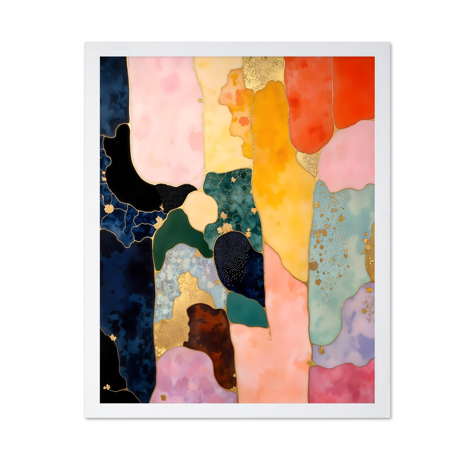 Abstract Color Blocks No3