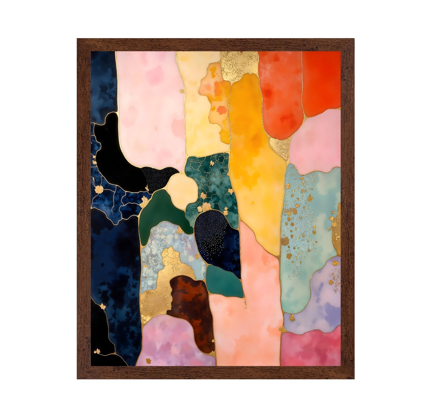 Abstract Color Blocks No3
