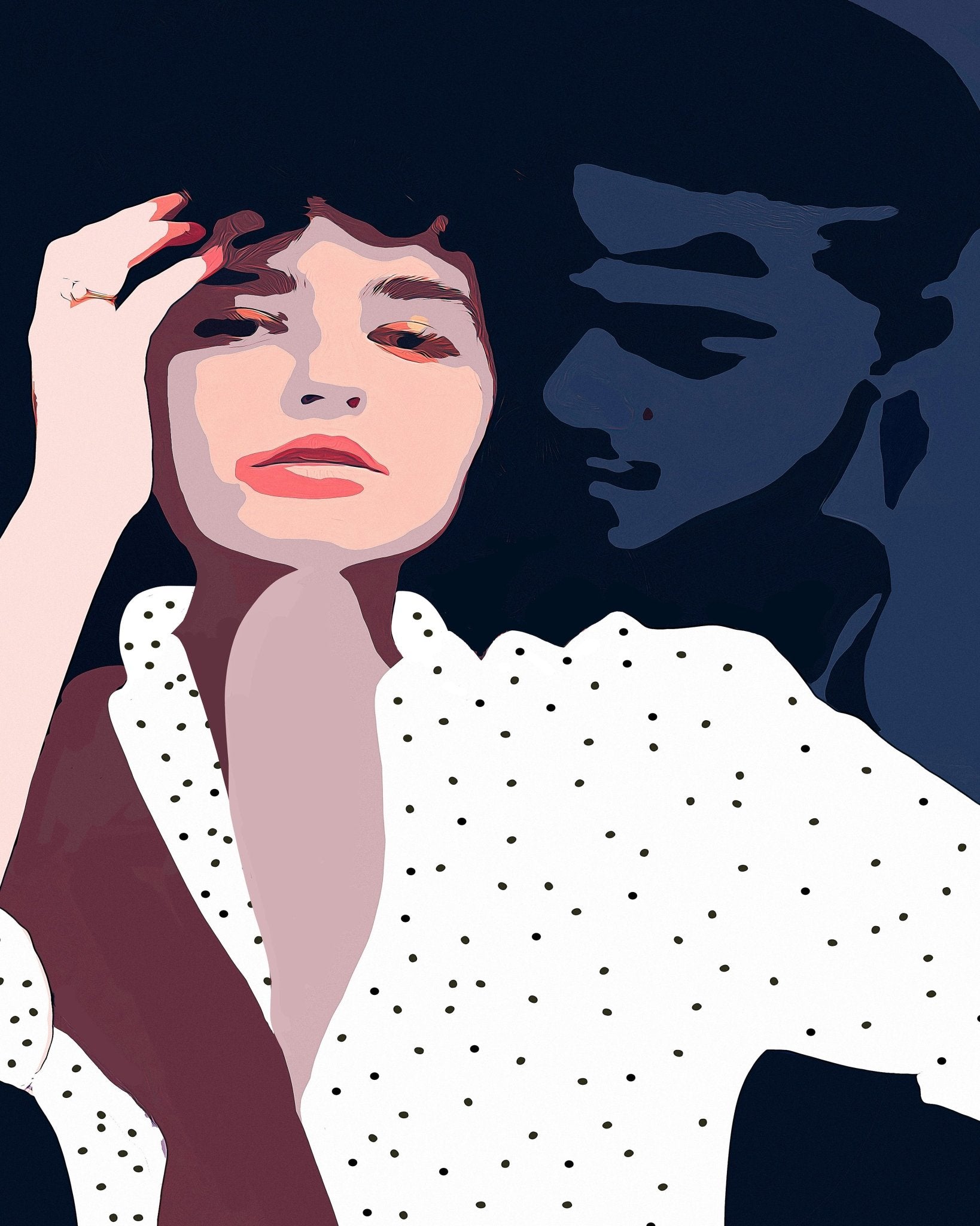 Elegant Woman Silhouette