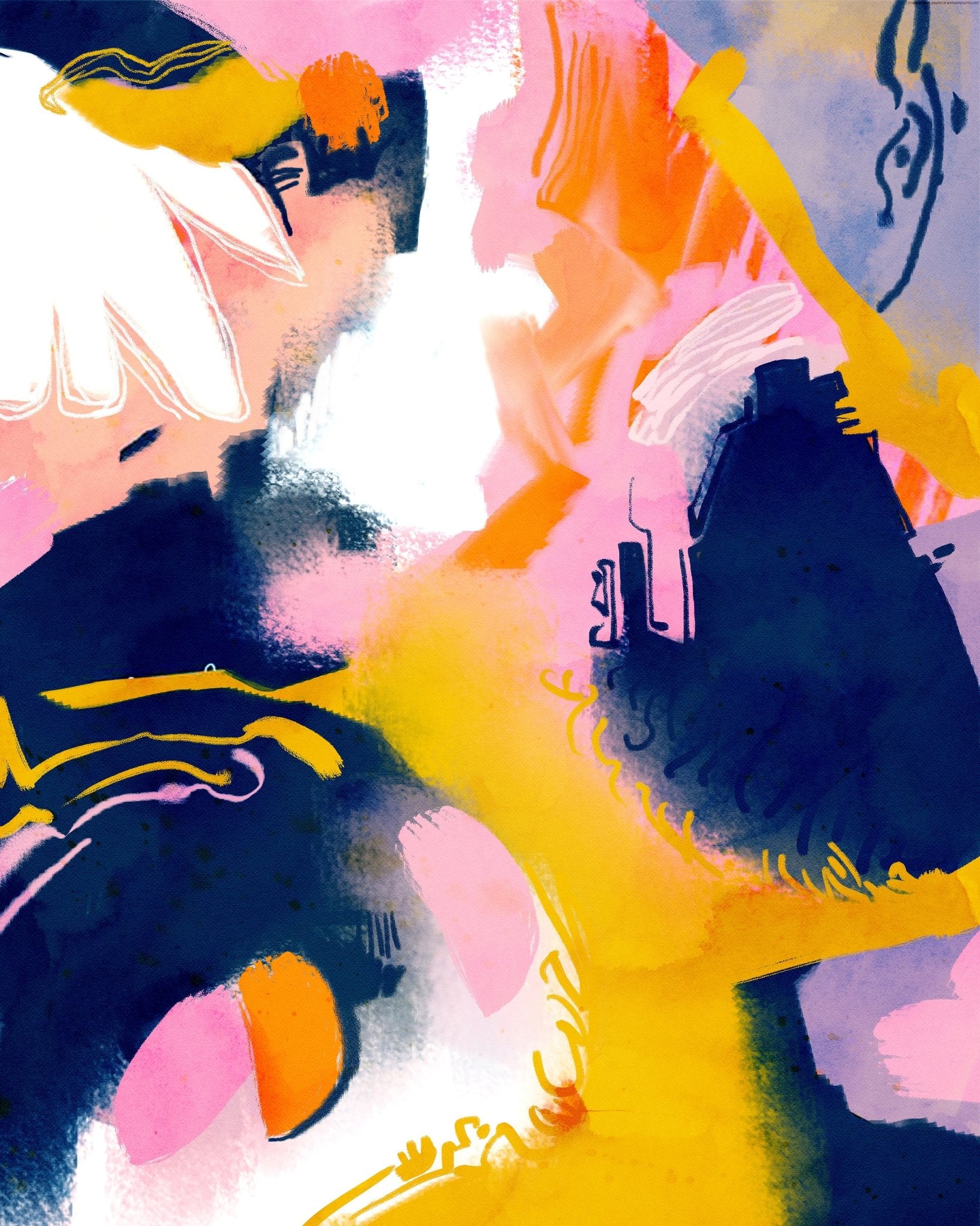 Abstract Color Motion No1