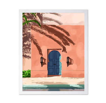 Mediterranean Blue Door