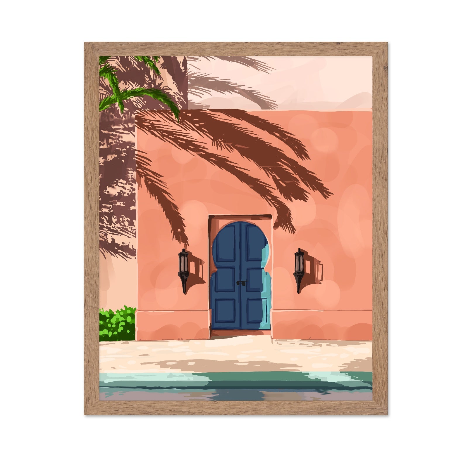 Mediterranean Blue Door