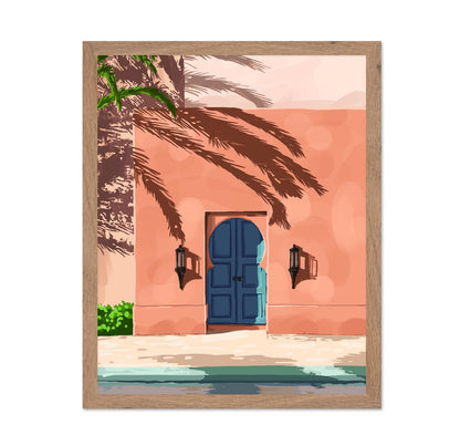 Mediterranean Blue Door