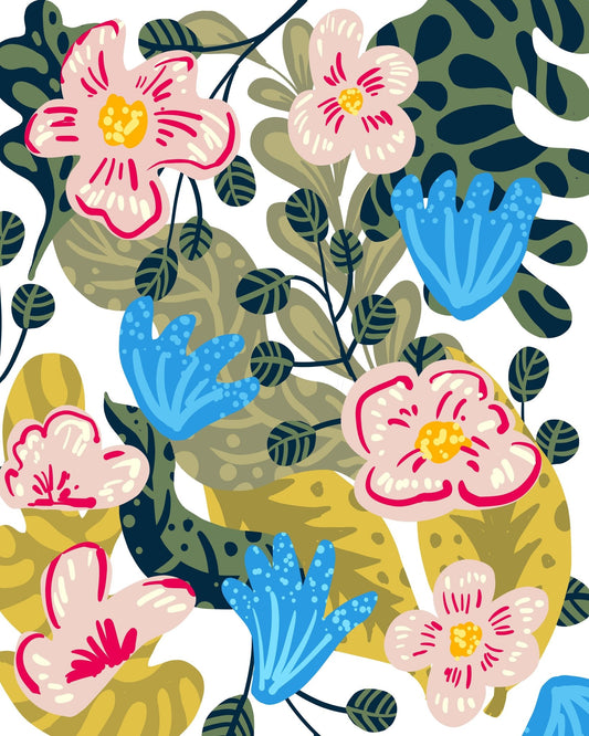 Modern Floral Pattern