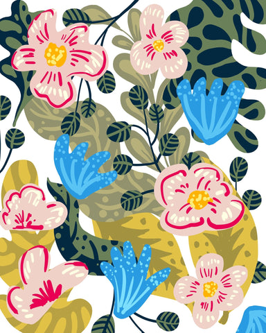 Modern Floral Pattern