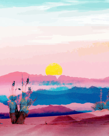 Desert Sunrise Glow