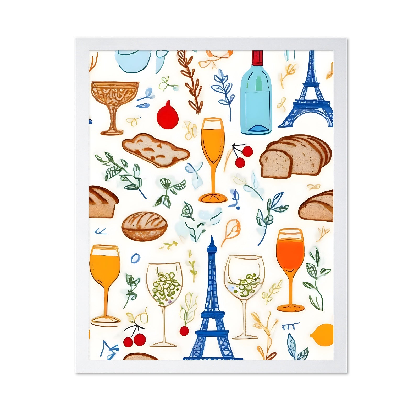 Paris Wine Pattern