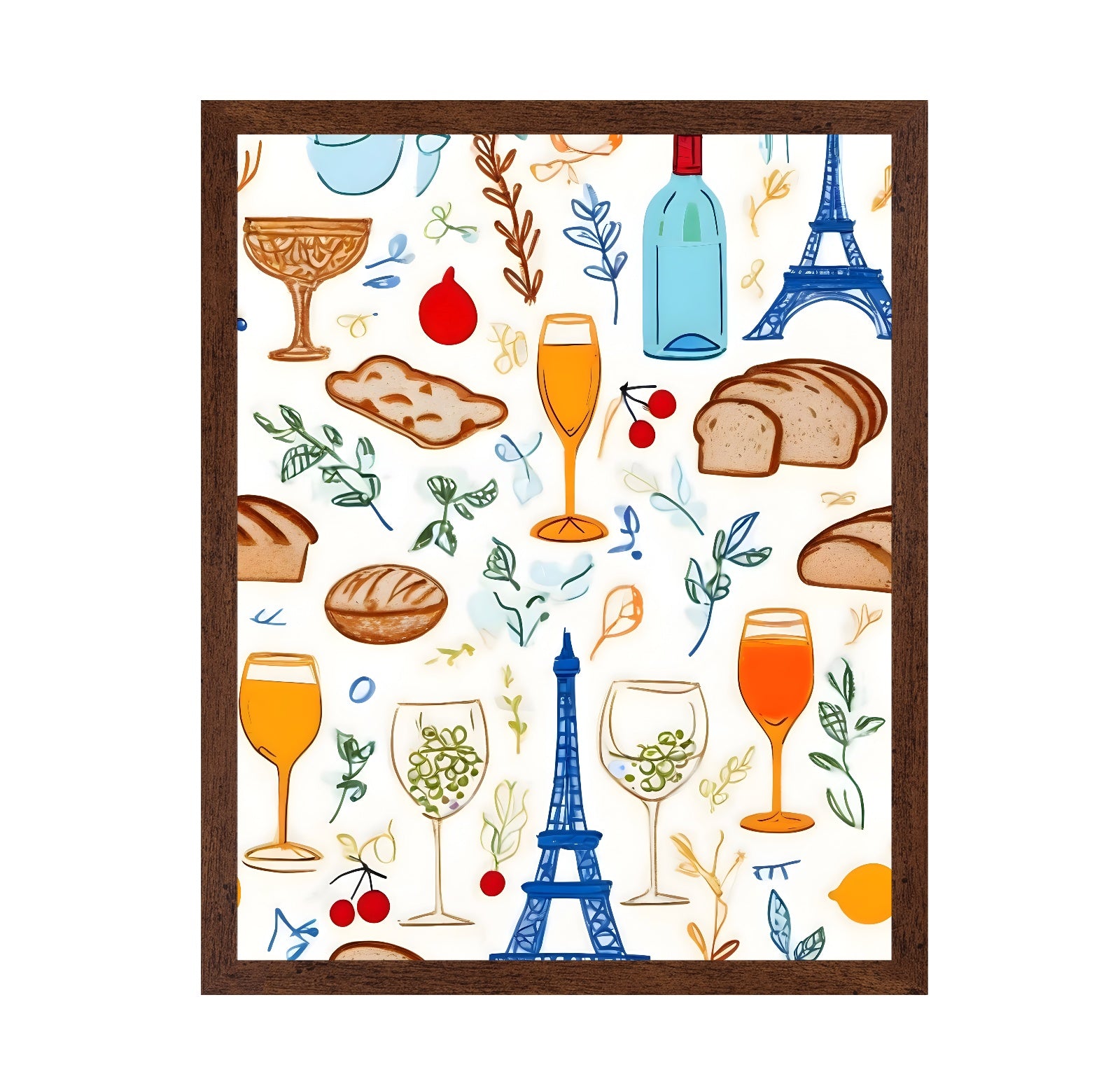 Paris Wine Pattern