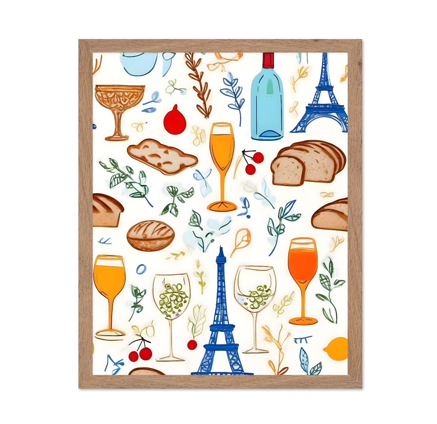 Paris Wine Pattern