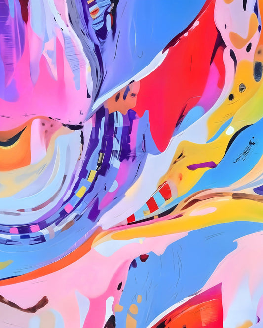 Vibrant Color Flow No2