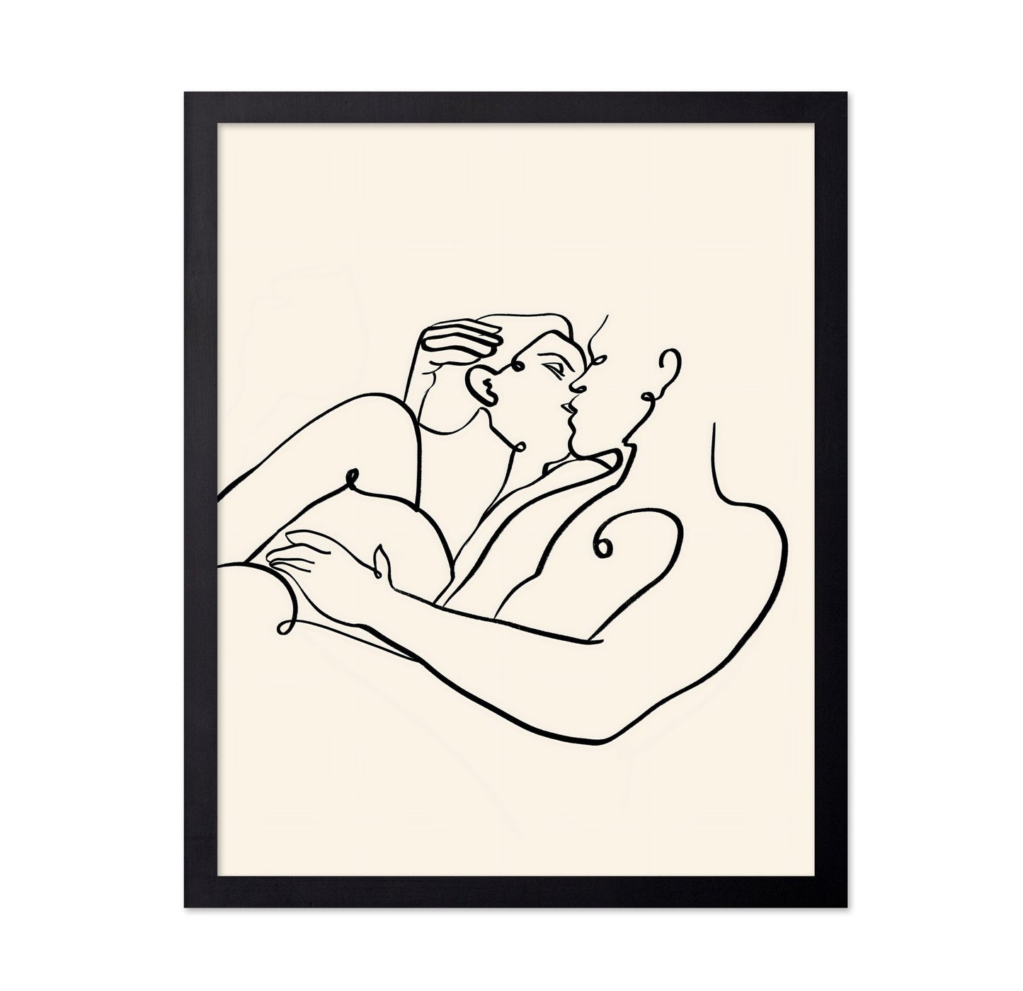 Abstract Line Embrace