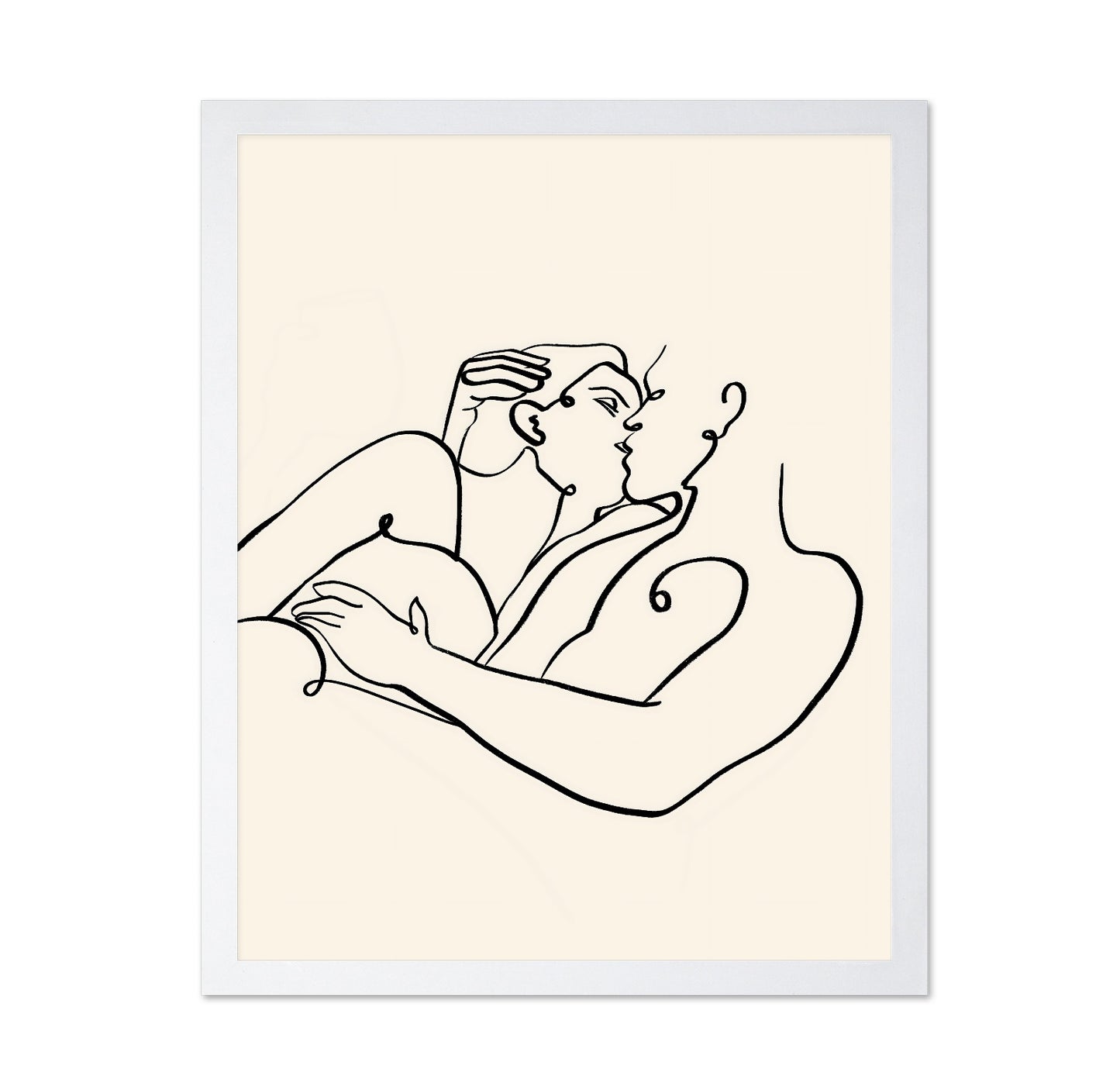 Abstract Line Embrace