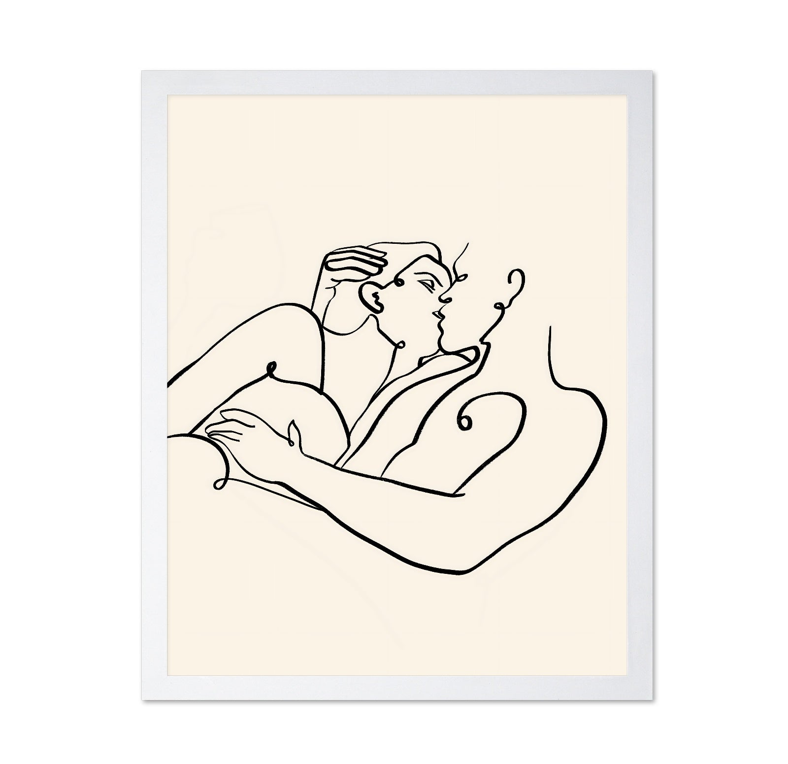 Abstract Line Embrace
