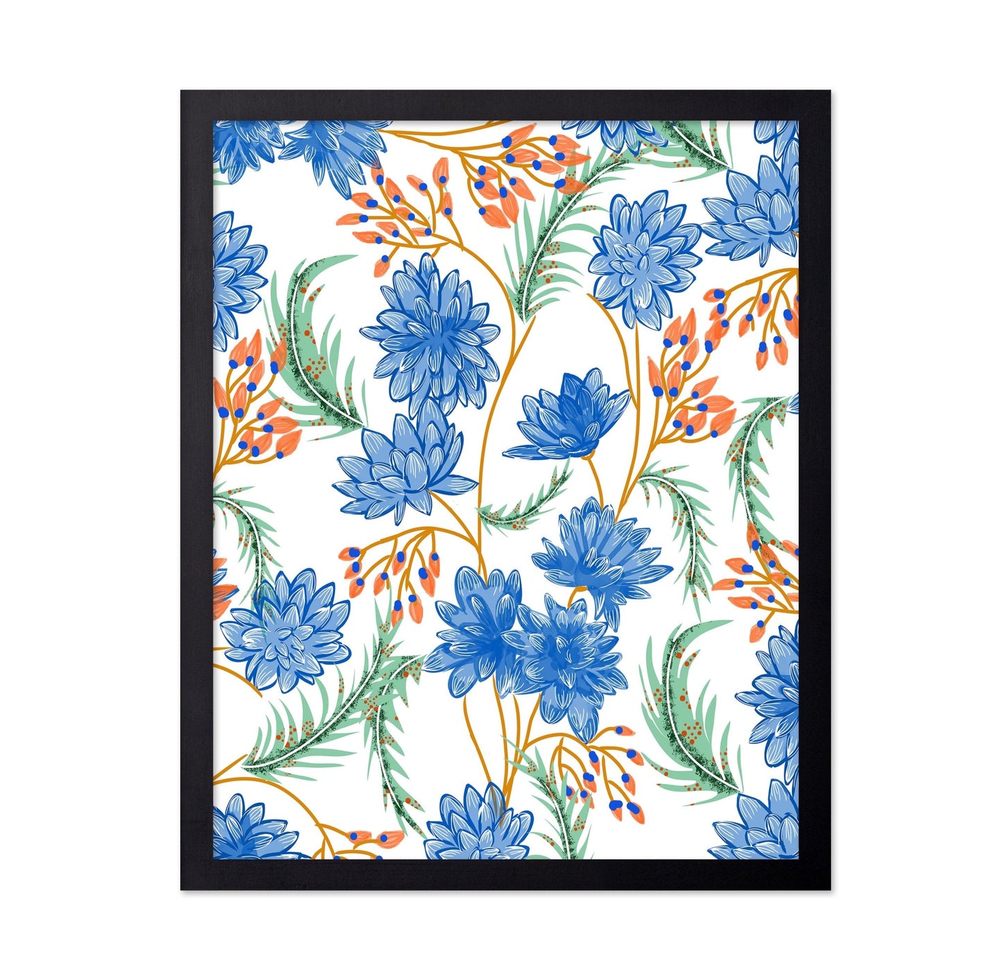 Blue Blossom Pattern