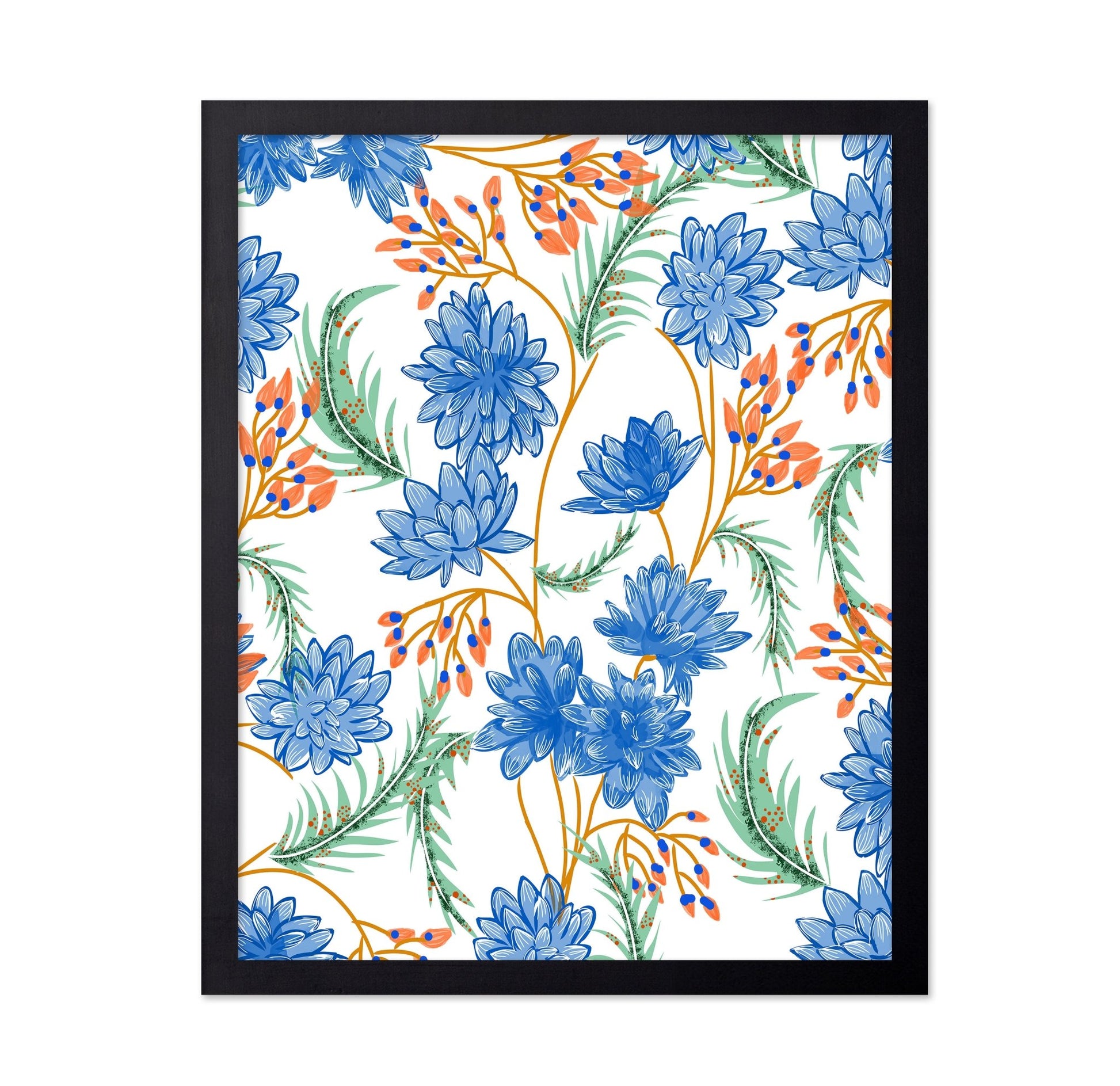 Blue Blossom Pattern