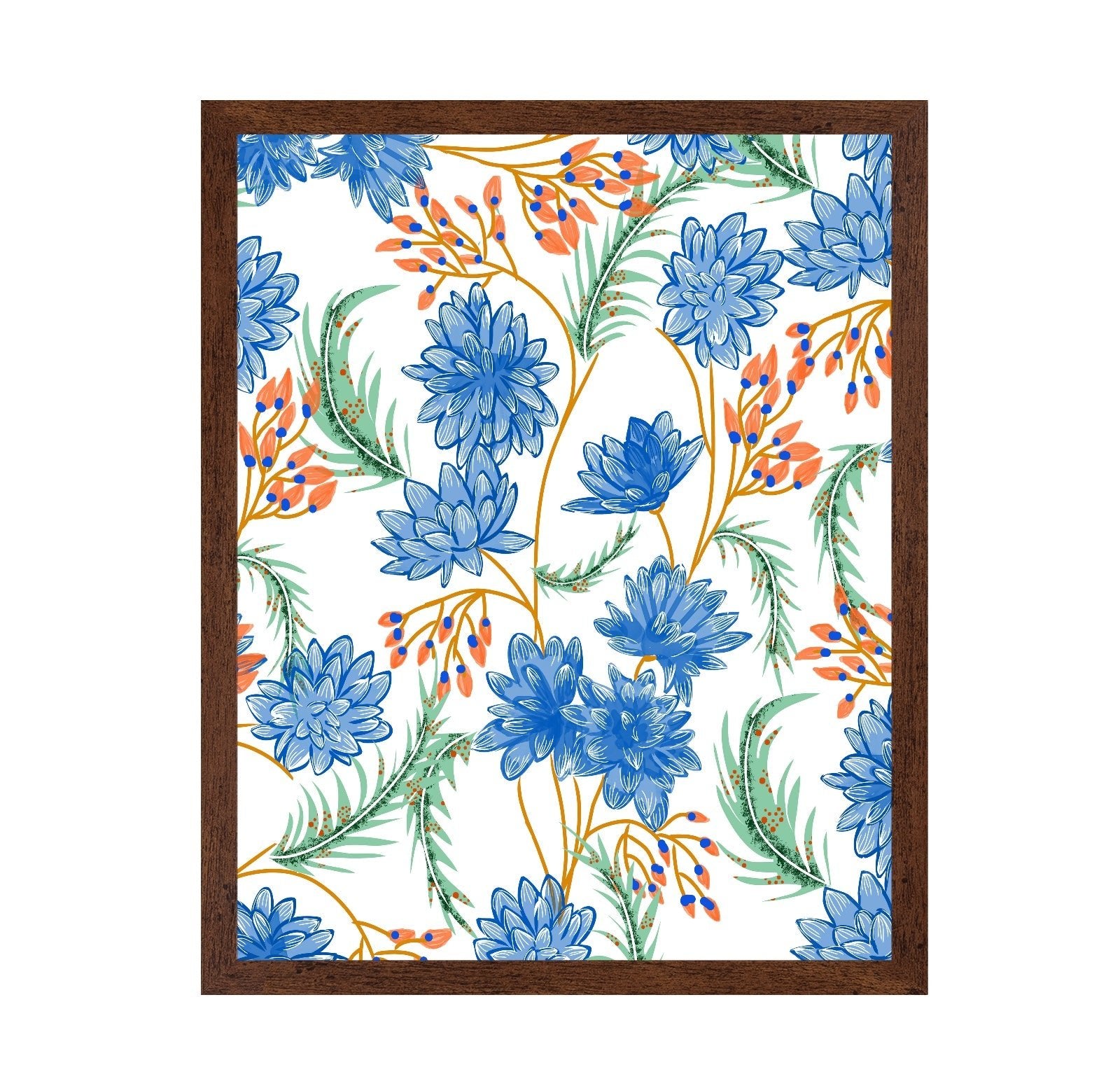 Blue Blossom Pattern