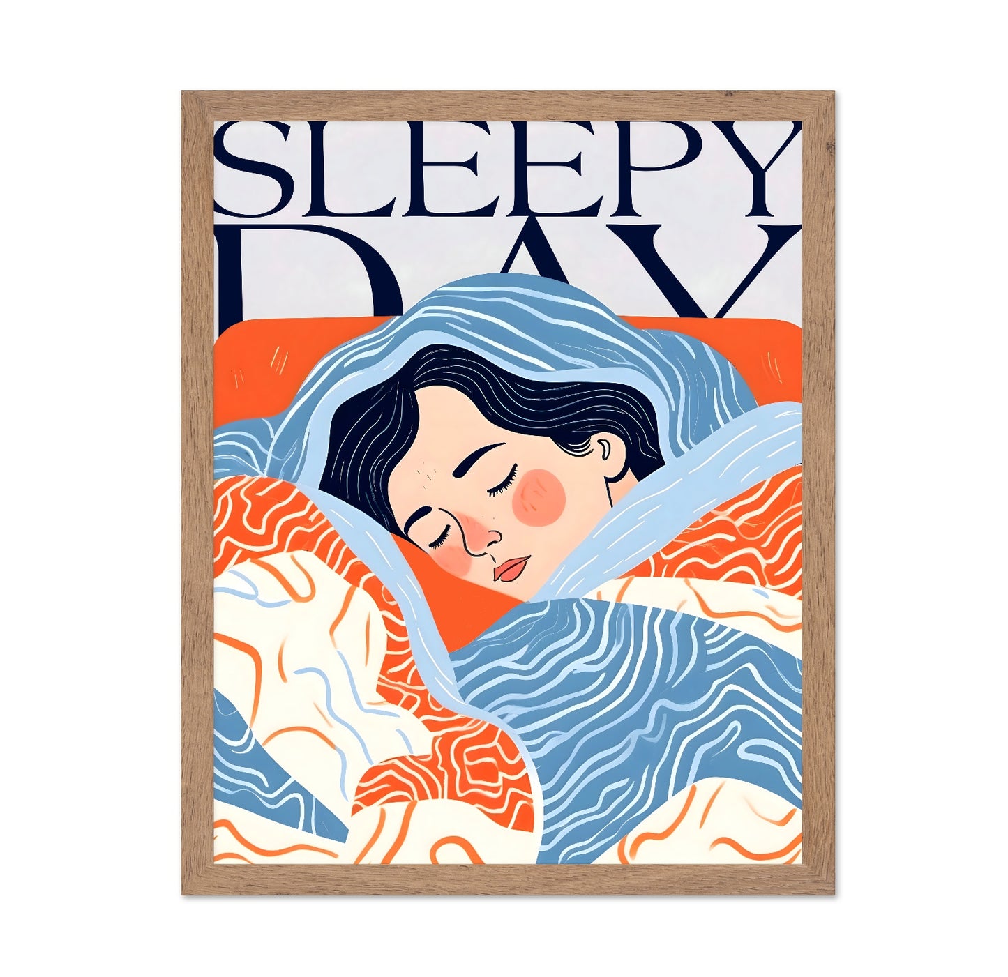 Sleepy Day Illustration