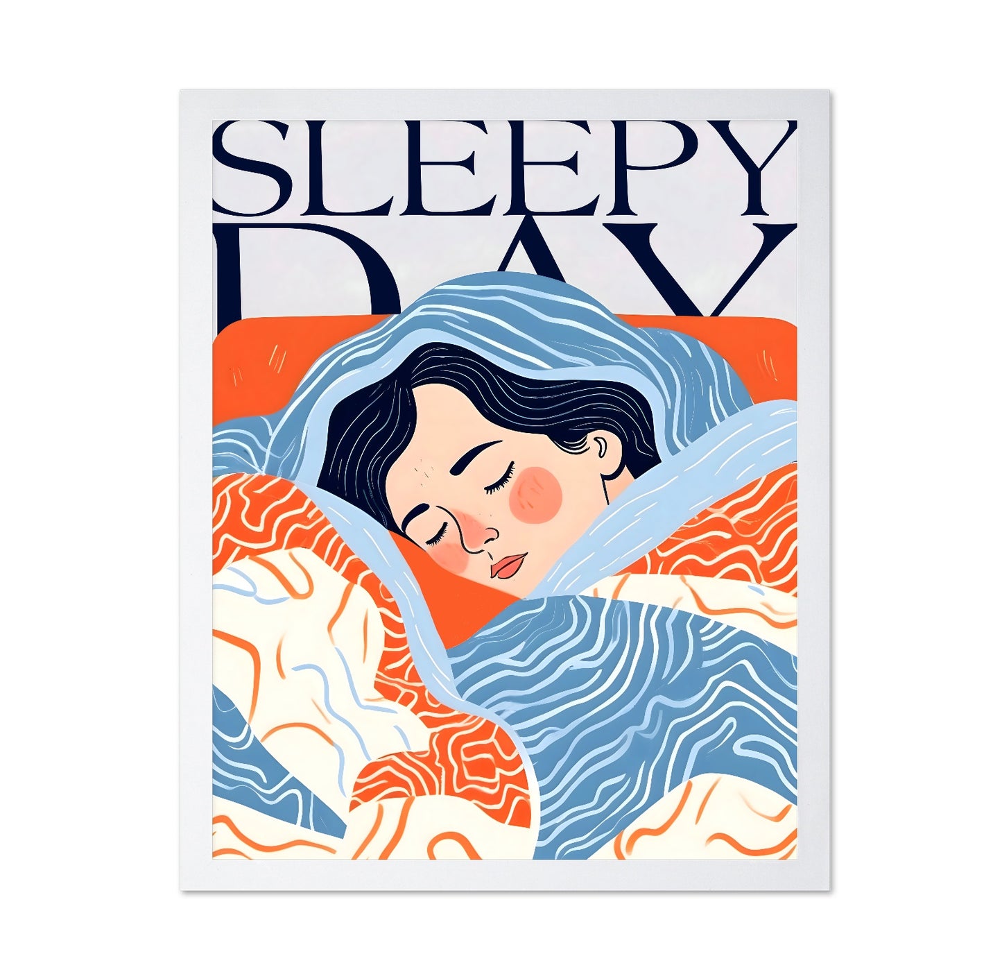 Sleepy Day Illustration