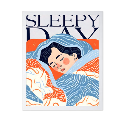 Sleepy Day Illustration