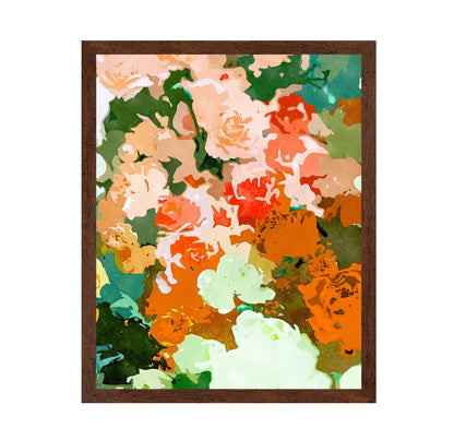 Earth Tone Floral Wash
