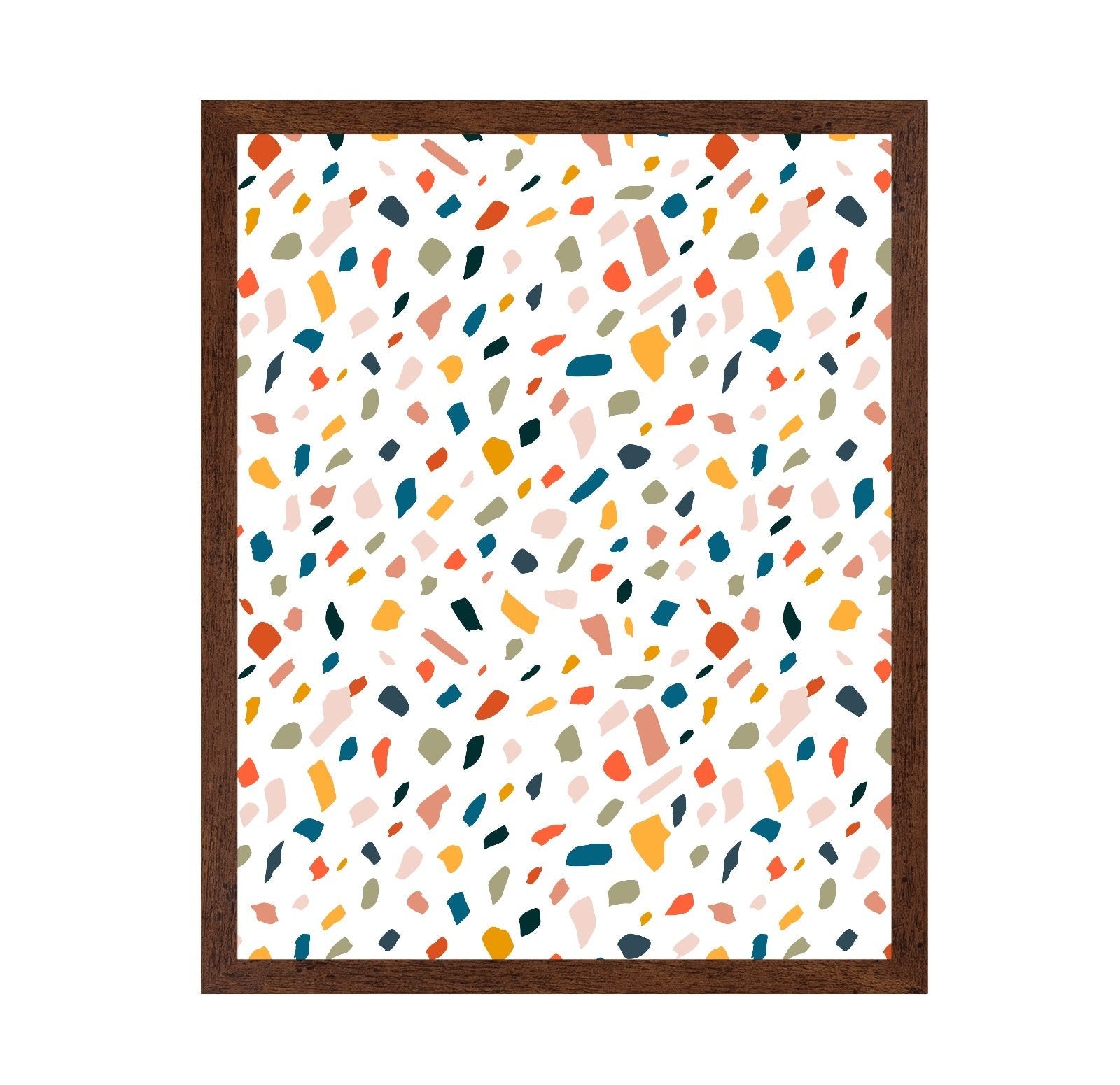 Color Terrazzo Pattern