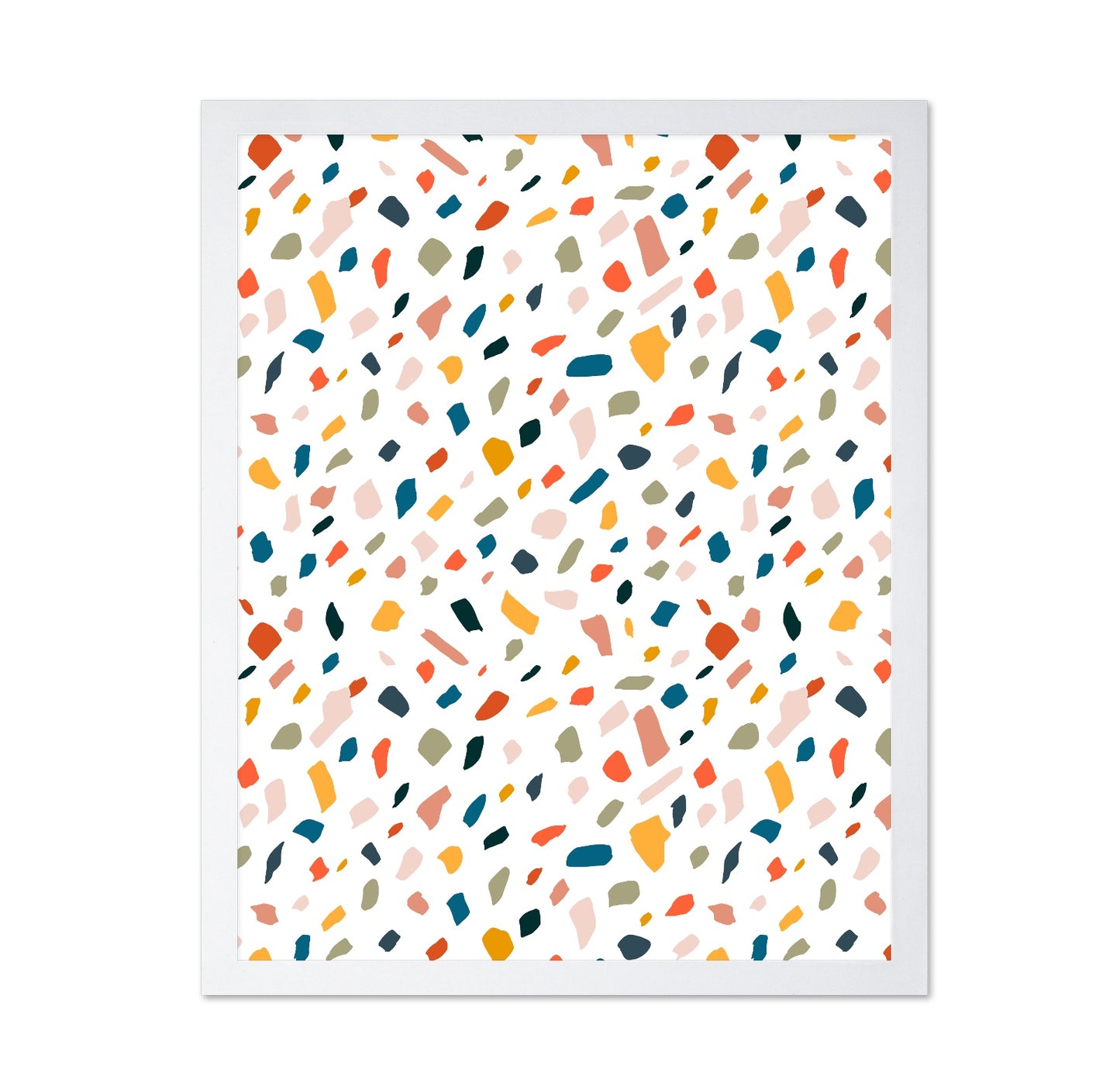 Color Terrazzo Pattern