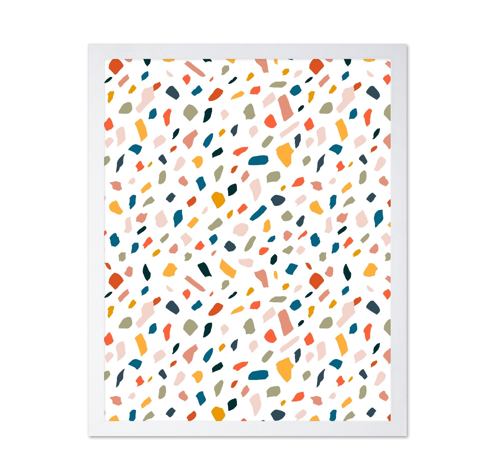 Color Terrazzo Pattern