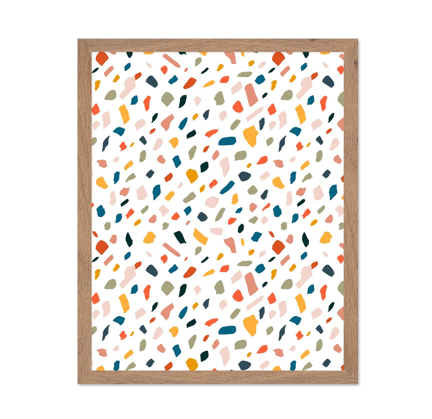 Color Terrazzo Pattern