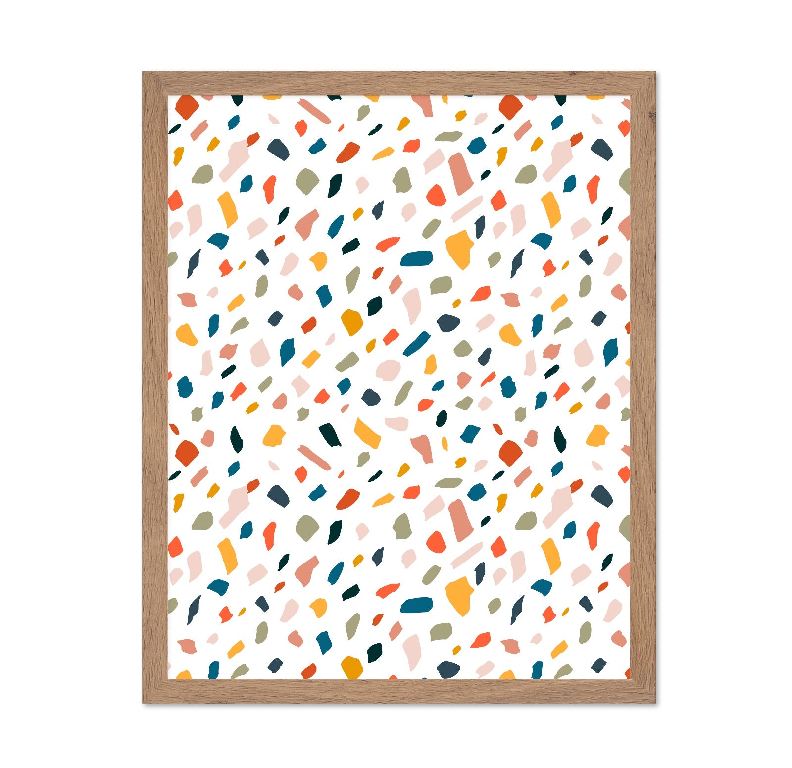 Color Terrazzo Pattern
