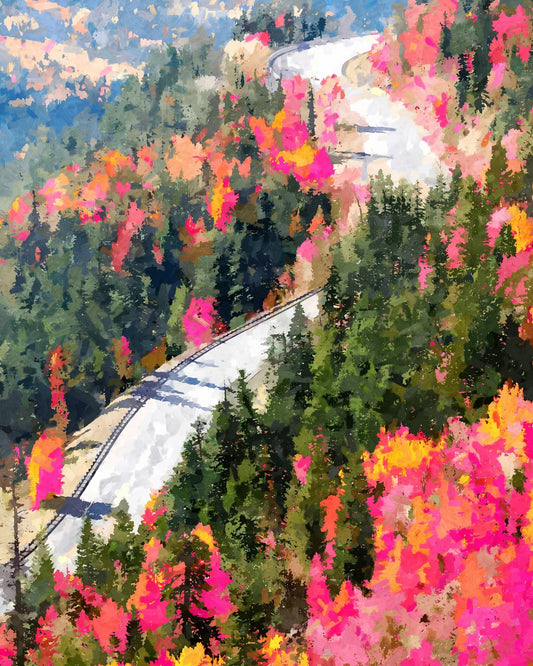Winding Mountain Road