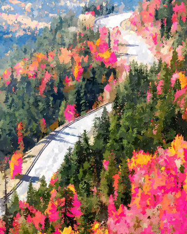 Winding Mountain Road