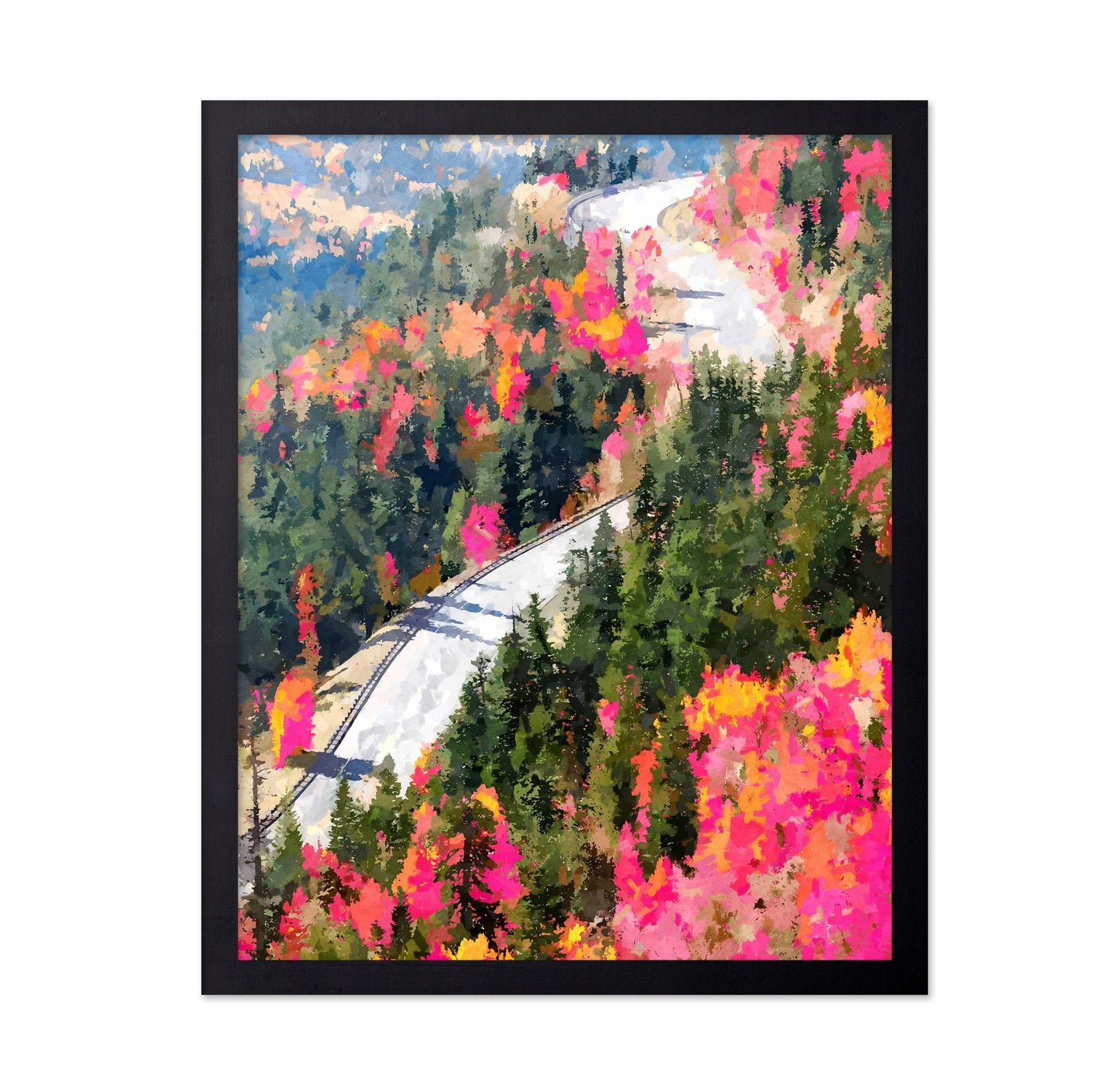 Winding Mountain Road