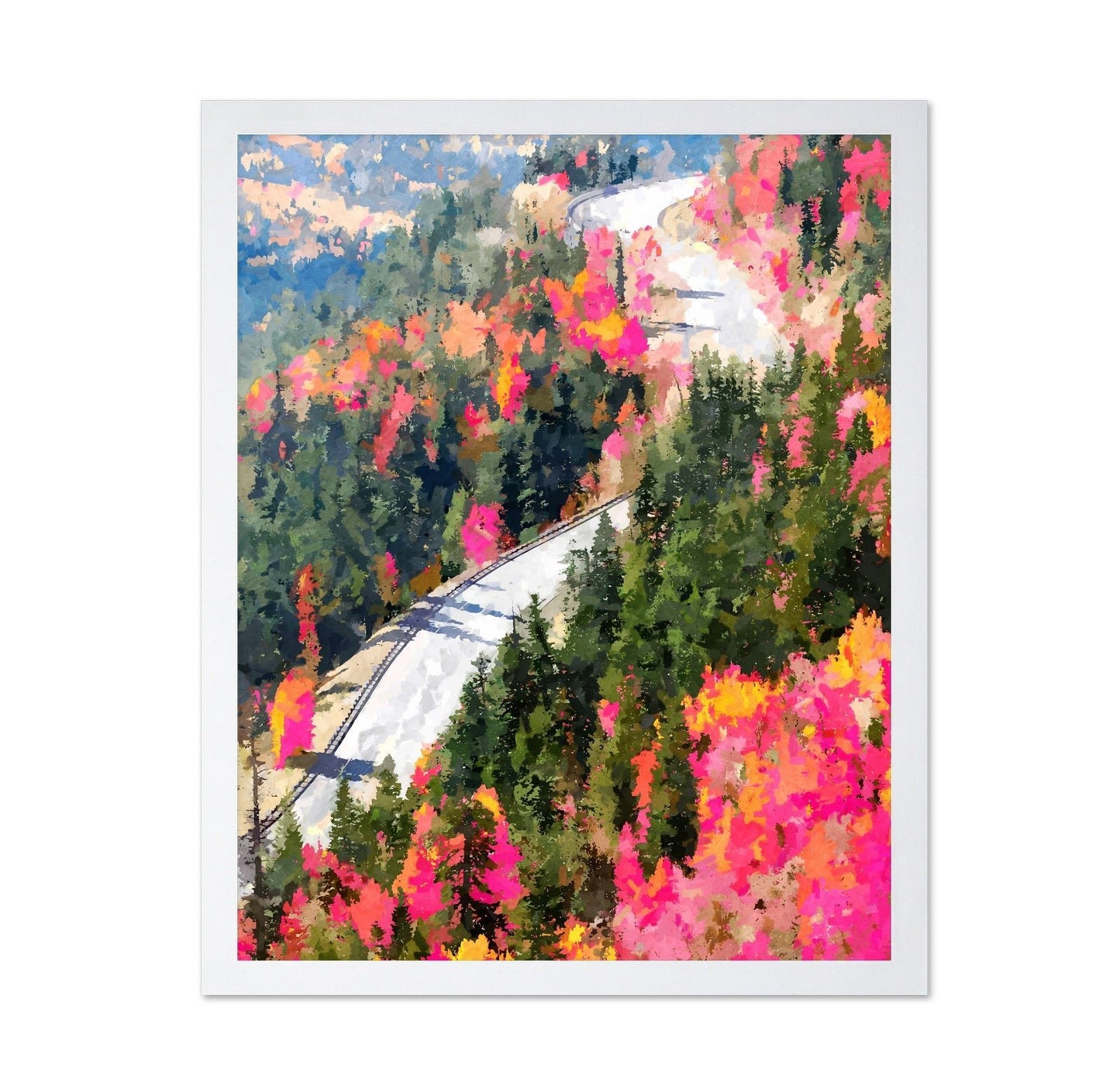 Winding Mountain Road