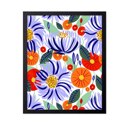 Bold Floral Garden Pattern