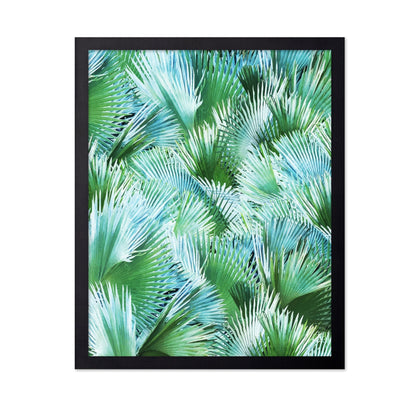 Tropical Palm Fan Pattern