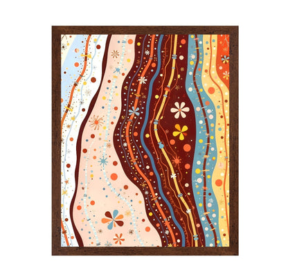 Retro Abstract Waves