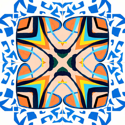 Geometric Kaleidoscope Pattern