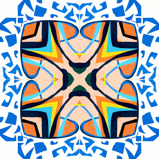 Geometric Kaleidoscope Pattern