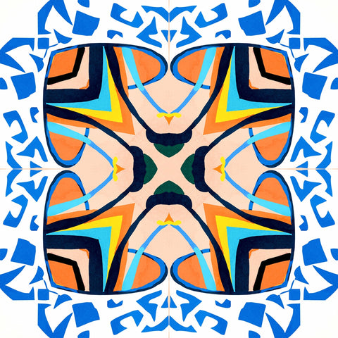 Geometric Kaleidoscope Pattern