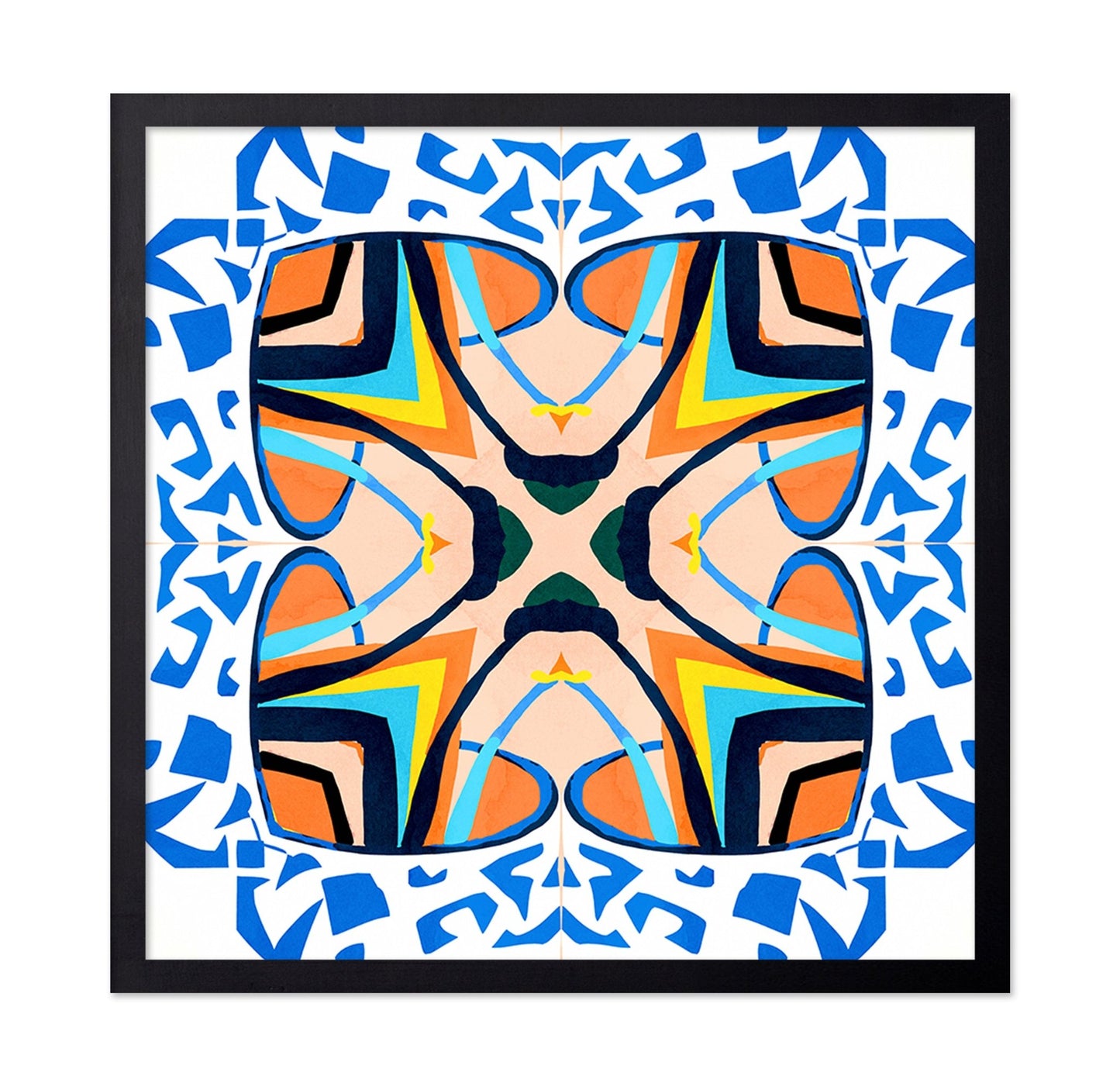 Geometric Kaleidoscope Pattern