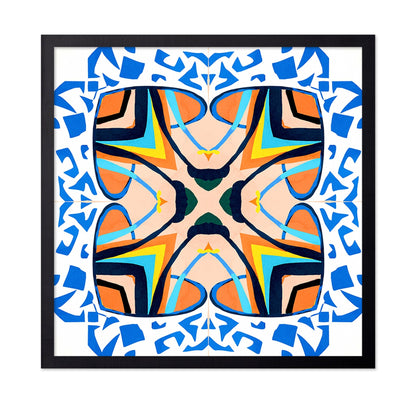 Geometric Kaleidoscope Pattern